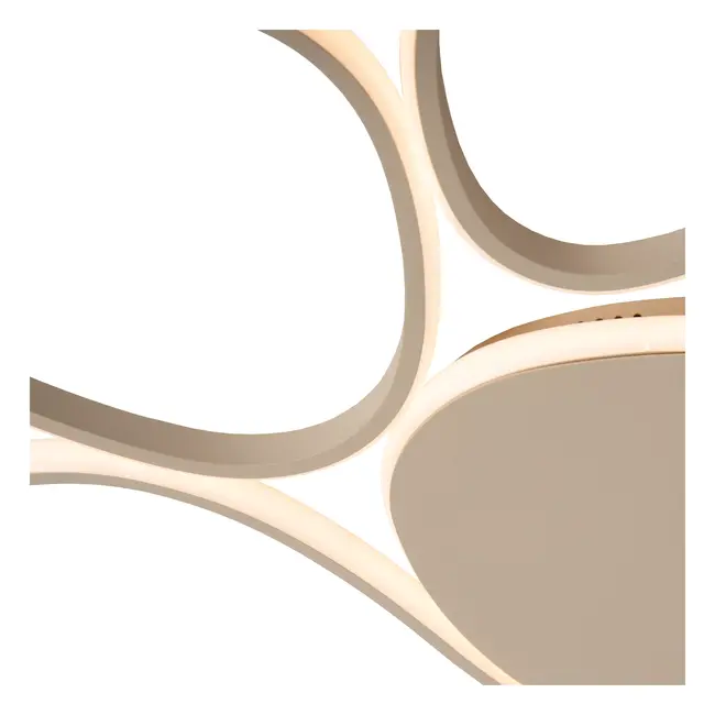 SAMLING - Ceiling lamp - LED Dim. - CCT - 1x72W 2700K/4000K - Taupe - 78102/72/41