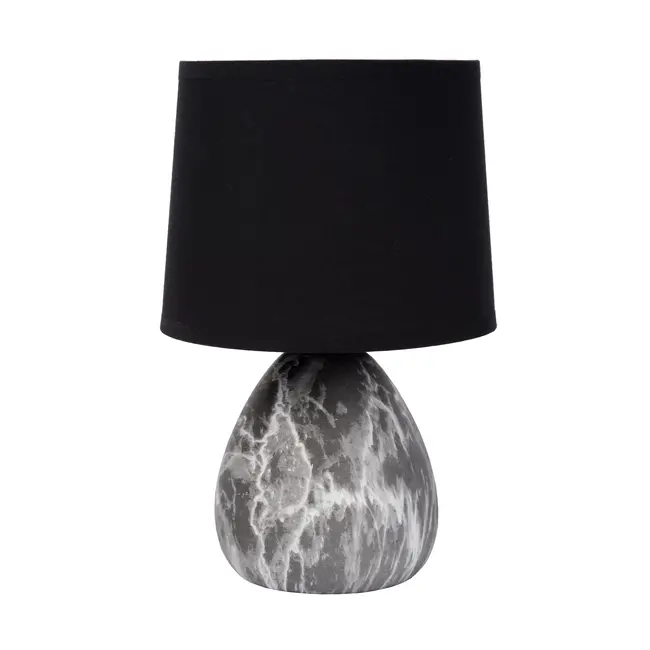 MARMO - Table lamp - Ø 16 cm - 1xE14 - Black - 47508/81/30