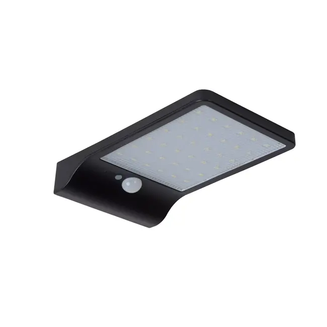 BASIC - Wall lamp - Solar energy - LED - 1x3W 2700K - IP44 - Motion & day/night sensor - Black - 22862/04/30