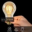 Lucide A60 TWILIGHT SENSOR - Lampe à filament - Ø 6 cm - LED - E27 - 1x4W 2200K - Capteur jour/nuit - Ambre