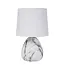 MARMO - Tafellamp - Ø 16 cm - 1xE14 - Wit - 47508/81/31