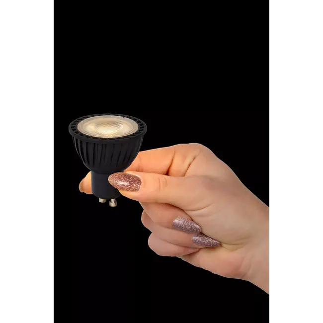 MR16 - Led lamp - Ø 5 cm - LED Dimb. - GU10 - 3x5W 3000K - Zwart - Set van 3 - 49006/15/30