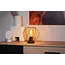 DANZA - Lampe de table - Ø 25 cm - 1xE27 - Or mat / Laiton - 21528/25/02