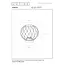 DANZA - Tafellamp - Ø 25 cm - 1xE27 - Mat Goud / Messing - 21528/25/02