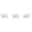 Philips LED inbouwspot wit aluminium