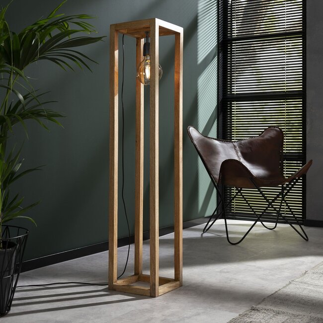Lampadaire en bois - OUTLET