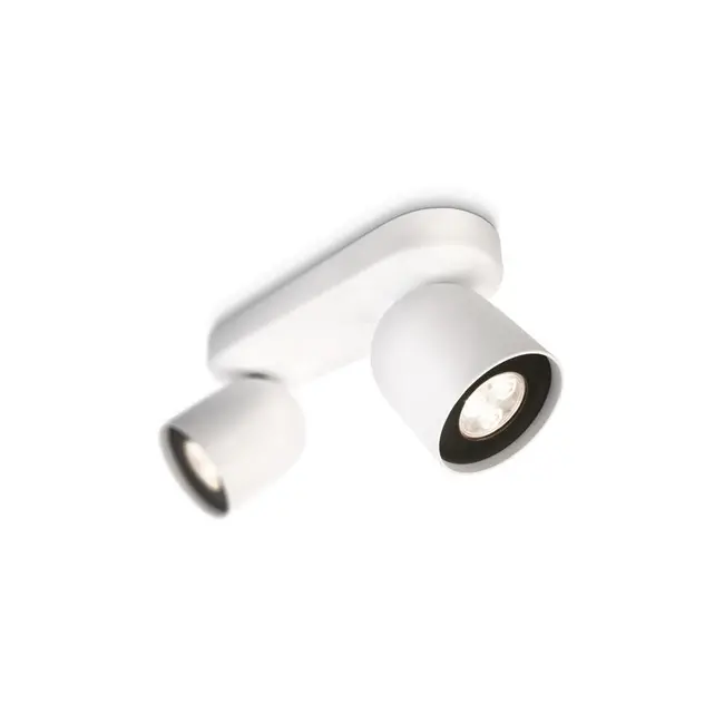 Philips - Spot LED ZESTA 2x LED / 6W - Blanc