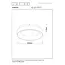 MIRAGE - Ceiling lamp - Ø 45 cm - LED Dim. - 1x33W 2700K - Black - 36114/27/30
