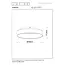 MIRAGE - Ceiling lamp - Ø 38 cm - LED Dim. - 1x22W 2700K - Black - 36114/18/30