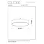 MIRAGE - Ceiling lamp - Ø 38 cm - LED Dim. - 1x22W 2700K - White - 36114/18/31