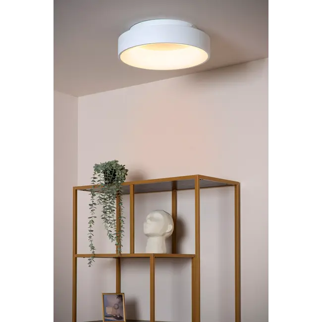 MIRAGE - Ceiling lamp - Ø 38 cm - LED Dim. - 1x22W 2700K - White - 36114/18/31