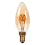 C35 - Ampoule à filament - Ø 3,5 cm - LED 3 StepDim (Memory) - E14 - 1x3W 2200K - Ambre - 49043/95/62