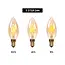 C35 - Ampoule à filament - Ø 3,5 cm - LED 3 StepDim (Memory) - E14 - 1x3W 2200K - Ambre - 49043/95/62