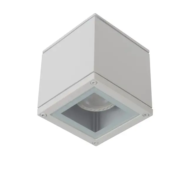 AVEN - Plafondspot Badkamer - 1xGU10 - IP65 - Wit - 22963/01/31