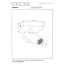 GRADO - Ceiling spotlight - 1xGU10 (MR11) - Grey iron - 22974/01/15
