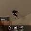 GRADO - Spot de plafond - 1xGU10 (MR11) - Noir - 22974/01/30