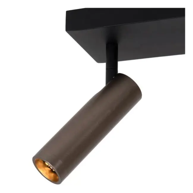 GRADO - Plafondspot - 2xGU10 (MR11) - Grijs ijzer - 22974/02/15