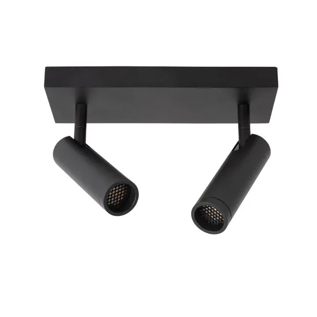 GRADO - Spot de plafond - 2xGU10 (MR11) - Noir - 22974/02/30