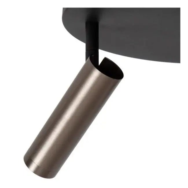 GRADO - Plafondspot - Ø 25 cm - 3xGU10 (MR11) - Grijs ijzer - 22974/13/15