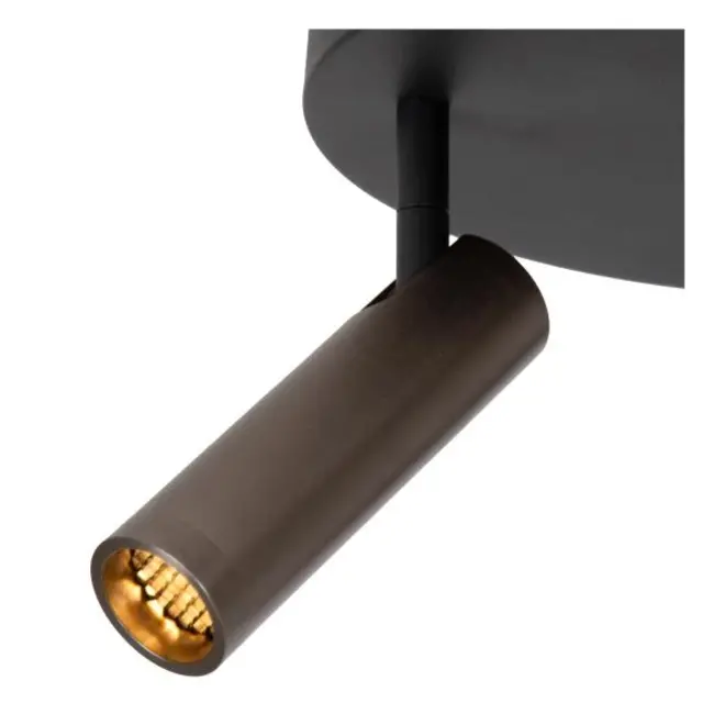 GRADO - Plafondspot - Ø 25 cm - 3xGU10 (MR11) - Grijs ijzer - 22974/13/15