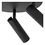 GRADO - Spot de plafond - Ø 25 cm - 3xGU10 (MR11) - Noir - 22974/13/30