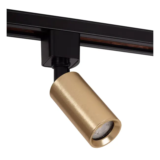 TRACK RITMO Railspot - 1-phase Rail system / Rail lighting - 1xGU10-MR11 - Matt Gold / Brass (Extension) - 09960/01/02