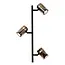 UPTON - Lampadaire - 3xGU10 - Fumée - 57700/03/65