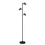 UPTON - Lampadaire - 3xGU10 - Fumée - 57700/03/65