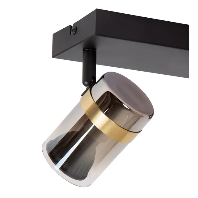 UPTON - Ceiling spotlight - 2xGU10 - Fumé - 57900/02/65