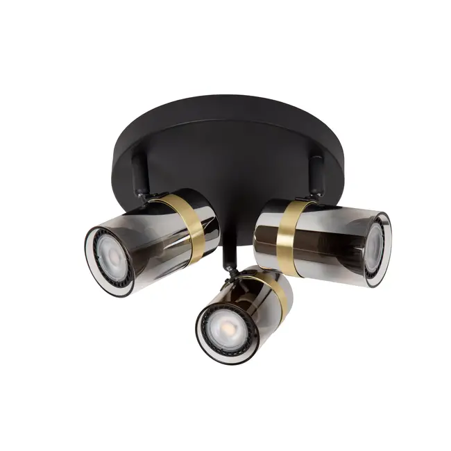 UPTON - Ceiling spotlight - 3xGU10 - Fumé - 57900/13/65