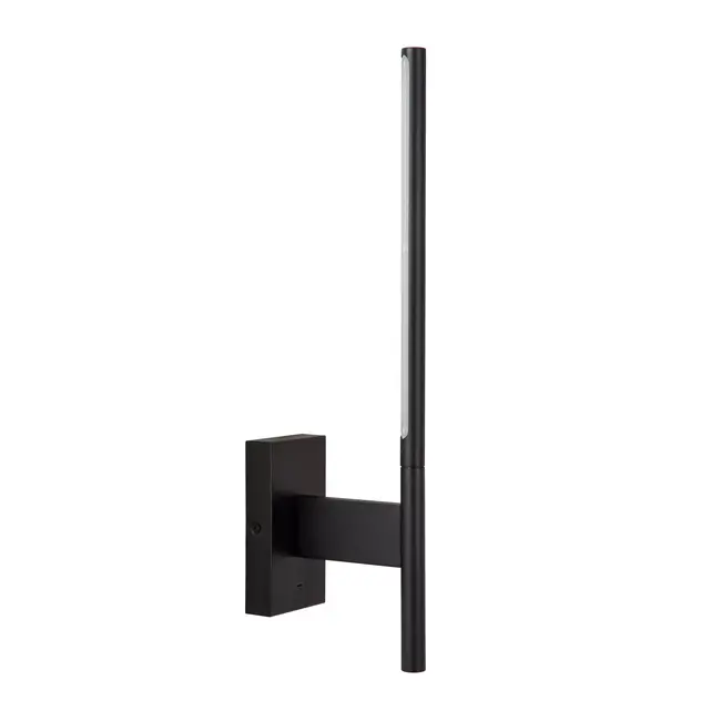 FINAN - Applique - LED - 1x6W 2700K - Avec prise USB - Noir - 68210/06/30