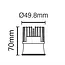 Zenkai 500mA LED Module - Black - 2700K