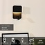 BOXER - Bedlamp / Wandlamp - LED - 3000K - Met USB oplaadpunt - Zwart - 79200/08/30