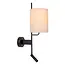 MAGIC - Applique - 1xE27 - Avec prise USB - Noir - 68211/82/30