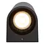 ZARO - Wandspot / Wandlamp Binnen/Buiten - 1xGU10 - IP44 - Zwart - 69801/01/30