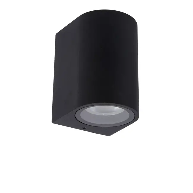 ZARO - Spot mural / Applique murale Intérieur/Extérieur - 1xGU10 - IP44 - Noir - 69801/01/30