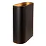 ATILA - Wandlamp Binnen/Buiten - LED Dimb. - 2x5W 2700K - IP54 - Zwart - 69806/12/30
