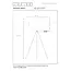 GOOSY SOFT - Floor lamp - Ø 50 cm - 1xE27 - White - 71767/50/31