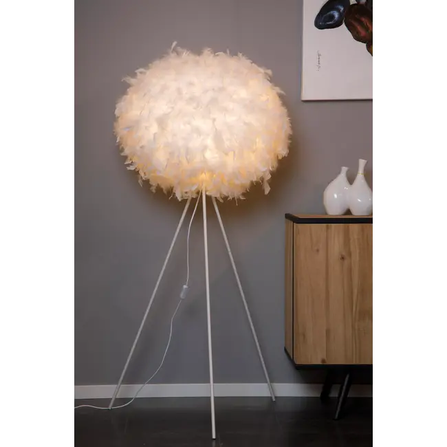 GOOSY SOFT - Lampadaire - Ø 50 cm - 1xE27 - Blanc - 71767/50/31