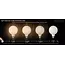 G125 - Filament lamp - Ø 12,5 cm - LED 3 StepDim - E27 - 1x8W 2700K - Opaal - 49067/08/61