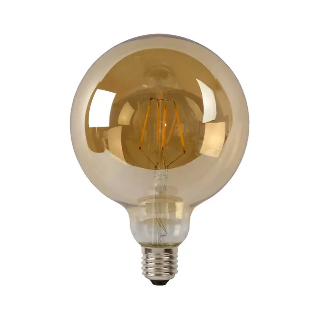 G125 - Filament lamp - Ø 12.5 cm - LED Dimming. - E27 - 1x8W 2700K - Amber - 49070/08/62