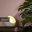 DOREDOS - Tafellamp - Ø 20 cm - 1xE27 - Beige - 51500/20/38