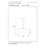EXTRAVAGANZA BETWEEN - Hanging lamp - Ø 30 cm - 1xE27 - Green - 10409/01/33