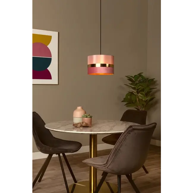 EXTRAVAGANZA BETWEEN - Pendant lamp - Ø 30 cm - 1xE27 - Pink - 10409/01/66