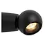 IPSOS - Wall lamp Bathroom - LED - 1x6W 2700K - IP54 - Black - 33200/05/30
