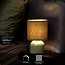 WOOLLY - Lampe de table - Ø 16 cm - 1xE14 - Vert - 10516/01/33