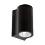 AKRA - Wandlamp Binnen/Buiten - LED - 1x6W 2700K - IP54 - Zwart - 33801/06/30