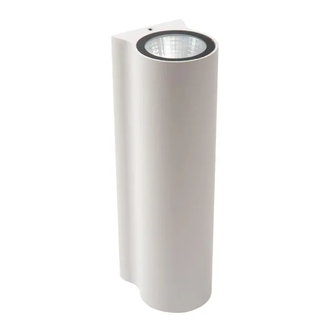 AKRA - Wandlamp Binnen/Buiten - LED - 2x6,5W 2700K - IP54 - Wit - 33801/11/31