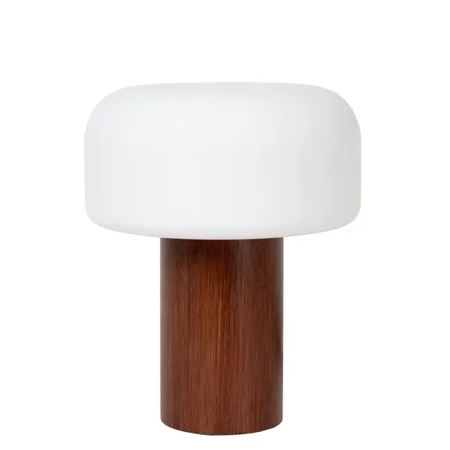KENAN - Lampe de table - Ø 22 cm - 1xE14 - Bois - 10526/01/70