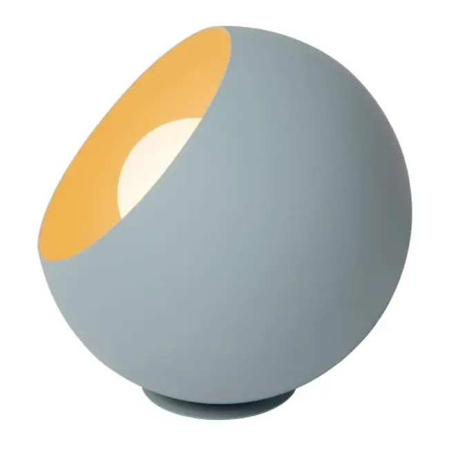 DOREDOS - Lampe de table - Ø 20 cm - 1xE27 - Bleu pastel - 51500/20/68
